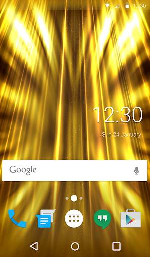 Golden Rays Animated Keyboard screenshot 6