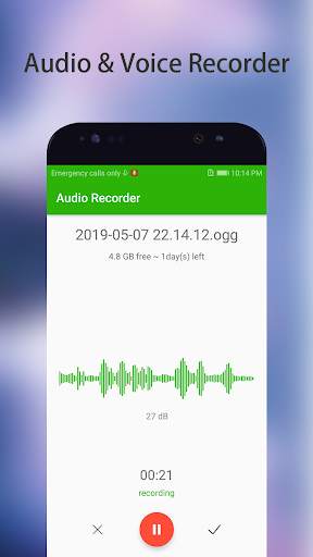 Audio Recorder - Voice Recorder screenshot 1