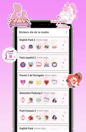 🌸👩‍👦Stickers dia de la madre para WhatsApp screenshot 2