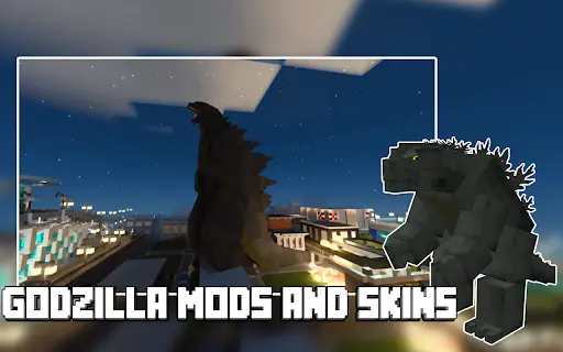 Latest Map and Skins Godzilla for Minecraft PE screenshot 2