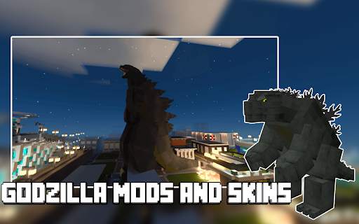 Latest Map and Skins Godzilla for Minecraft PE screenshot 2
