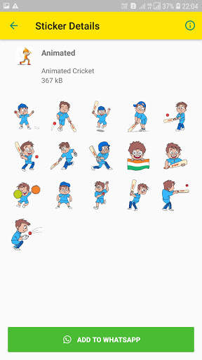 IPL Stickers For Whatsapp2020-WhatsApp StickersIPL screenshot 6