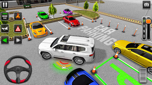 Prado Car Parking : Car Games screenshot 1