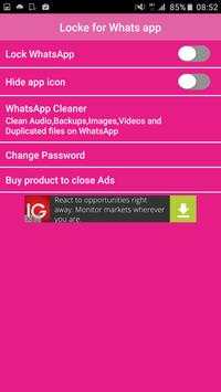 Locker for Whatsapp screenshot 3