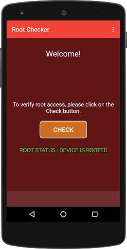 Root Checker screenshot 1
