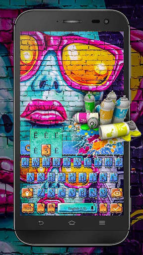 Street Graffiti Keyboard screenshot 1