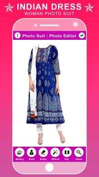 Indian Woman Dress Photo Suit screenshot 4