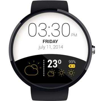 Weather Watch Face 2 تصوير الشاشة