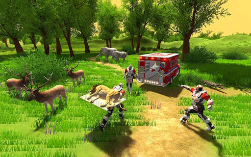 Doctor Robot Wild Animals Rescue Simulator screenshot 2