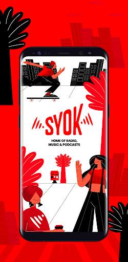 SYOK - Radio, Music & Podcasts screenshot 1