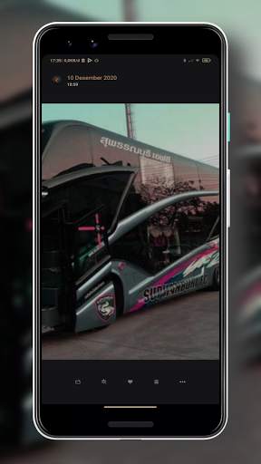 Wallpaper Bus Indonesia screenshot 8