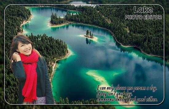Lake Photo Editor screenshot 3