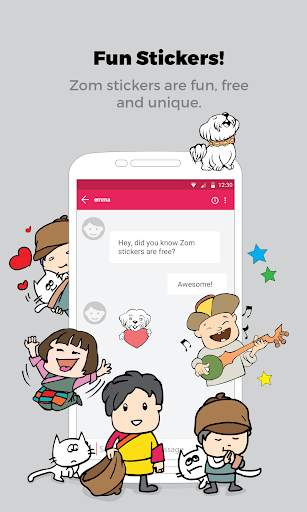 Zom Mobile Messenger screenshot 4