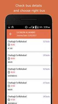 UPSRTC Bus Schedule screenshot 2