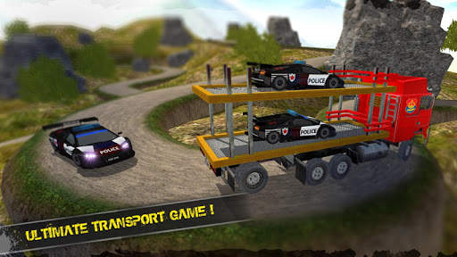 Off Road Police Transporter 3D screenshot 3