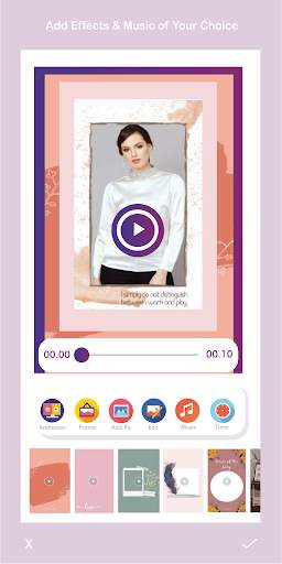 Vidmaker: Photo to Video Converter & Movie Maker screenshot 2