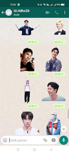 Sticker Wa Wang Yibo WAStickerApps screenshot 2