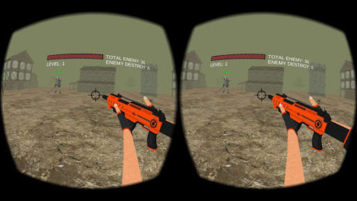 Zombie Fighter Virtual Reality screenshot 2