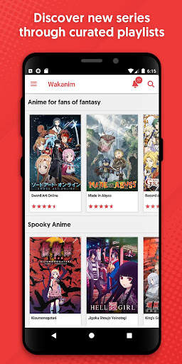 Wakanim for Android TV 1 تصوير الشاشة