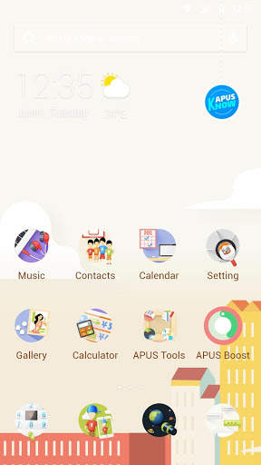 Life|APUS Launcher theme screenshot 1