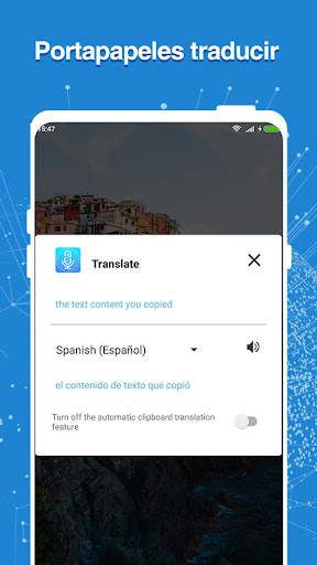 Traducir lo todo - Traductor de voz, texto, cámara screenshot 6