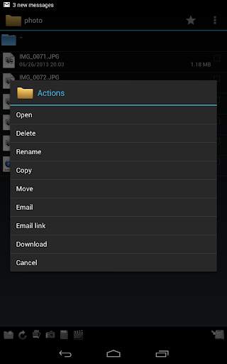 WebDAV Navigator Lite screenshot 4