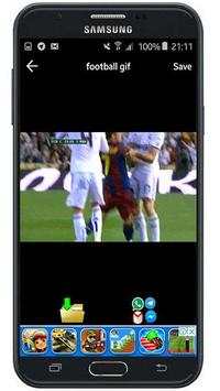 Funny clips of football gif screenshot 6