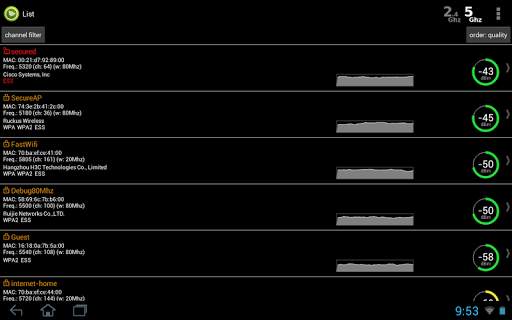 Wifi Analyzer screenshot 19
