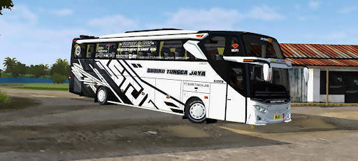 Mod Bussid Bus STJ Iguazu screenshot 1