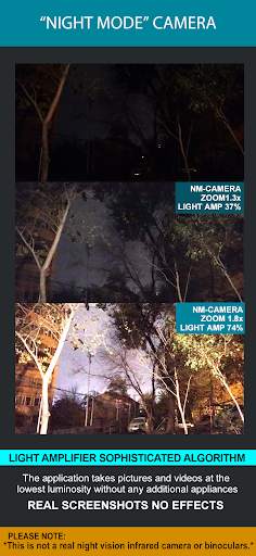 Night Mode Camera Photo Video screenshot 7