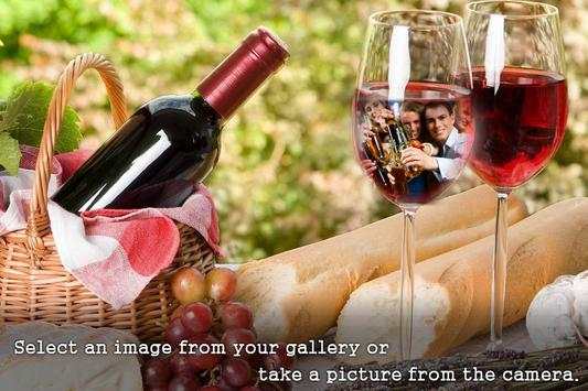 Wine Glass Photo Frame screenshot 4