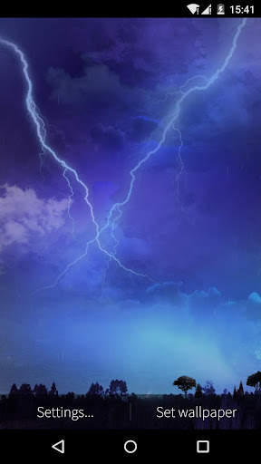 Lightning Storm Live Wallpaper screenshot 5