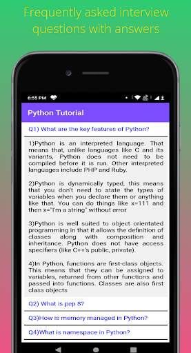 Python Programming App : Offline Python Tutorial скриншот 5