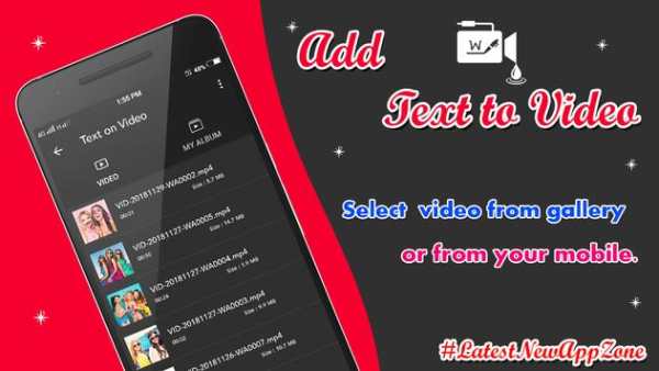 Write on videos , Add text on video screenshot 2