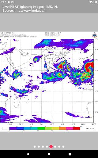 Live all India satellite weather status. screenshot 12