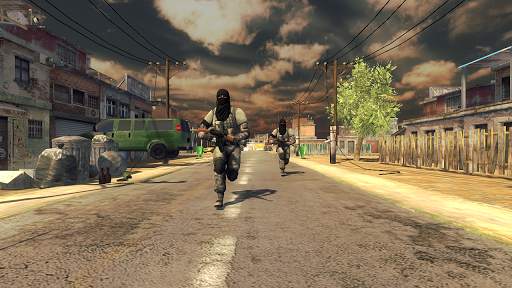 FPS Combat Free - Fire Survival Battleground Fire скриншот 5