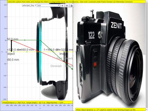 Light Lens Simulator स्क्रीनशॉट 2