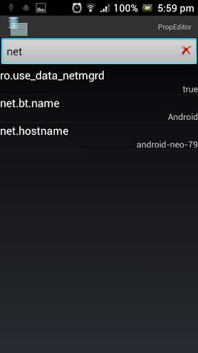 PropEditor screenshot 2