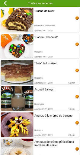 Recettes de chocolat screenshot 3