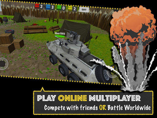 Tank Multiplayer : Mini Wojna स्क्रीनशॉट 3