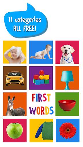 First Words for Baby 1 تصوير الشاشة