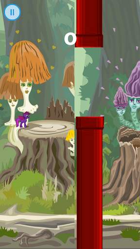 Flappy Animals: Pony Dog Cow Dragon Pig & Bird screenshot 3