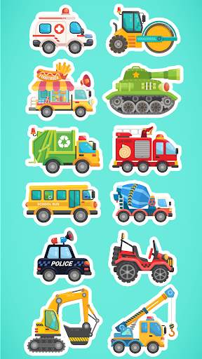 CandyBots Cars & Trucks Junior स्क्रीनशॉट 2