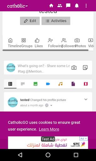 CatholicGO - Catholic Social Media Network screenshot 2