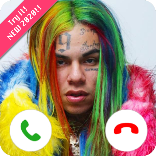 Fake call Tekashi 6ix9ine simulator icon
