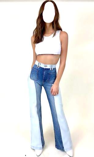 Girls Jeans Photo Suit screenshot 6