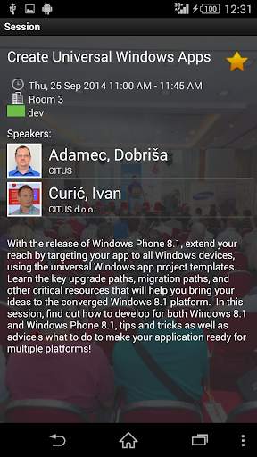 Mobility Day 2014 screenshot 3