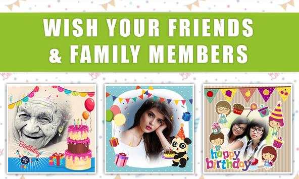 Birthday Photo Frames 2 تصوير الشاشة