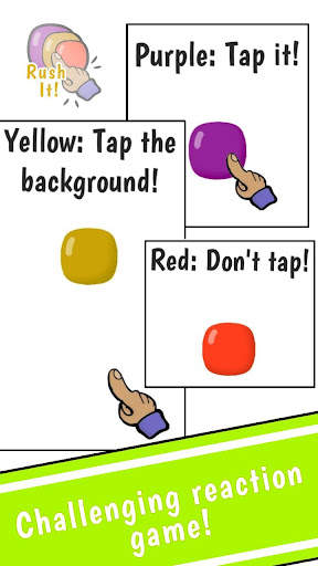 Rush It! - reaction tap game screenshot 1