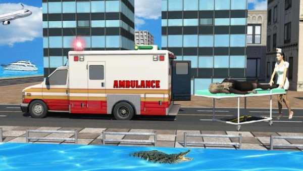 City Ambulance Driving Game screenshot 2